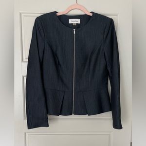 Calvin Klein Navy Blue Suit Jacket
